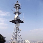 신호 전송을 위한 자활하는 Q235 Q345 강철 통신 셀 사이트 탑