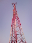 ISO 1461 ASTM A123 HDG 관형 통신 스틸 타워