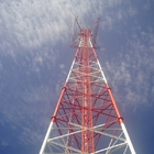 ISO 1461 ASTM A123 HDG 관형 통신 스틸 타워