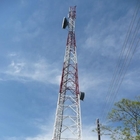 원거리 통신은 말뚝 울타리 울타리로 50m 금속 안테나 타워 Q420을 움직입니다