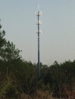 직류 전기로 자극된 것을 가진 텔레콤 GSM 안테나 철 단극 탑