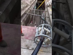 10KN 지하 둥근 프레임 케이블 롤러