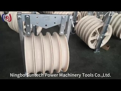 660 밀리미터 니론 다발 표시선 로프 콘뒤터 가선 쌍도르래