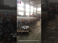 단일 셰이브 타워 에렉션 스트링링 도구 들어 올리기 / 올리기 위한 스틸 폴리 블록