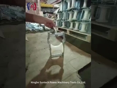 훅과 블록 롤러를 묶는 5kn 조명 나일론 공중 케이블