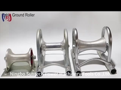 140*160 강철 전기 케이블 롤리 휠 선도자 스트링 도구