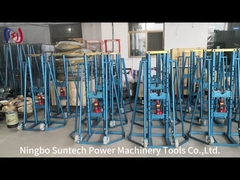 50KN 분리 가능한 철선 로프 기계 케이블 드럼 릴 스탠드