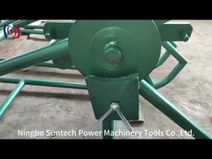 ISO 15101 59kg 수압 텐셔너 전기 케이블 스릴 스탠드