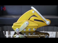 안전하고 내구성있는 튜브 클램프 Max.Open 14-48mm 등급 부하 7-80KN 중량 애플리케이션