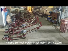 4 펀들 에어헤드 파워 라인 알루미늄 합금 에어 트롤리