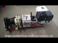 소형 경량 휴대용 샤프트 드라이브 윈치 - 긴급 복구 작업용