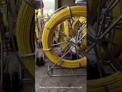 전력 엔지니어링 유리 섬유 케이블 덕트 로더 13mm 추적 가능