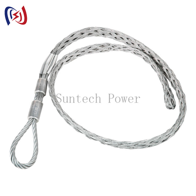 품질  80kn Wire Rope Pulling Conductor ACSR Cable Mesh Socks 공장