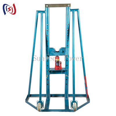 품질  Conductor Drum Stand With Brake Device Prevents Toppling And Friction Braking 공장