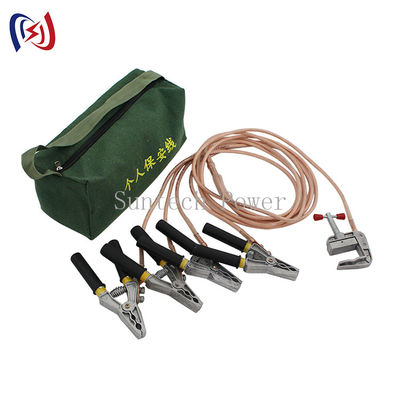 품질  Three phase 25mm Plug Construction Earth Wire Personal Grounding Wire Safety Tools 공장