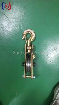 품질  Professional Hoisting Tackle Block and Tackle System for Heavy Duty Lifting with 10-200KN Rated Load in Electrical Construction Projects 공장