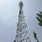 HDG 3 / 4 다리가 있는 관형 강철 통신 안테나 타워