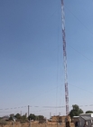 110KV 안테나 원거리 통신 타워는 각도 철골 레이더 구조를 활성화했습니다