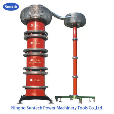 수직 AC 공명 테스트 시스템 AC 고전압 검사기 변동 주파수