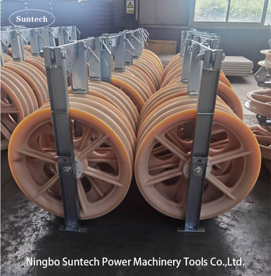 삼중 건설 선도자 스트링 롤리 나일론 블록 60KN 660mm