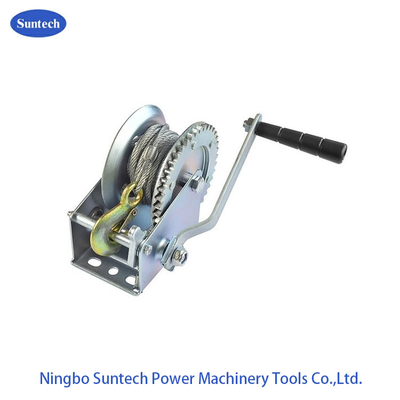 1000 Lb Hand Winch Boat Trailer Manual Cable Winch China Manufacturer