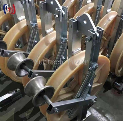 지상 롤러 스트링 블록 선도자 스트링 블록 전송 라인 지상 롤러