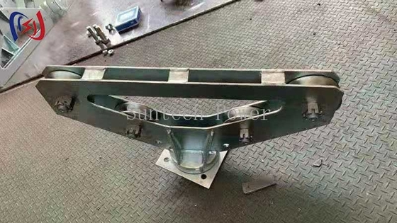 송전 타워 건설용 중량 내부 서스펜딩 라티스 진 스톨