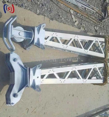 송전 타워 건설용 중량 내부 서스펜딩 라티스 진 스톨