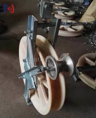 접지 롤러 스트링잉 블록 고효율 전선 가선 시스템 전력망용​