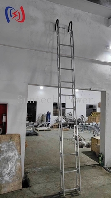 알루미늄 합금 사다리 2.5-7M 150KG 용량 산업