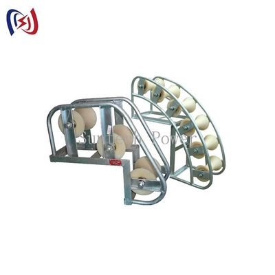 케이블 인입구 롤러 SH130S 10KN 부하 (케이블 인입용)