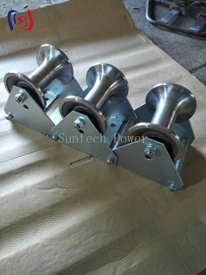 케이블 인입구 롤러 SH130S 10KN 부하 (케이블 인입용)