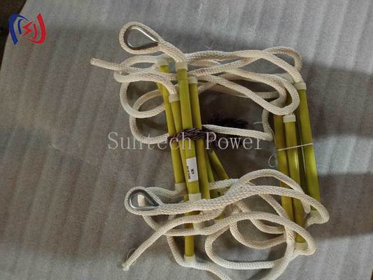 전기 서브 스테이션 유지보수를 위한 나일론 로프로 가벼운 단열 로프 사다리