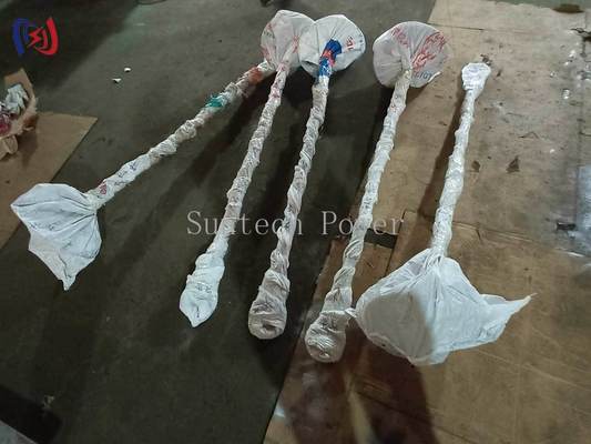 전력 기둥 설치 및 기초 작업을위한 전문 토지 드릴