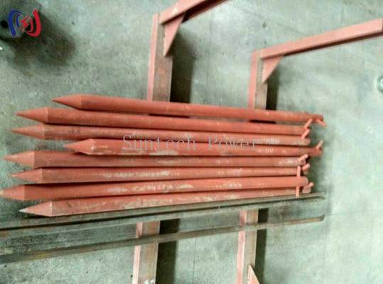 전문 유니버설 강철 스파일 송신 타워 기초 및 지원