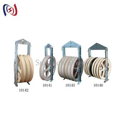 헤비 듀티 822 시리즈 도체 가선 블록, R570 굽힘 반경 및 760x120x480mm 외형 크기