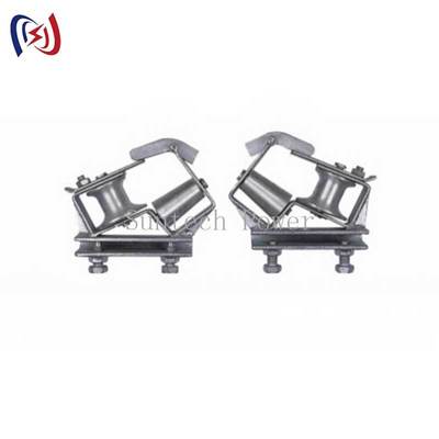 내구성이 뛰어난 도체 가선 블록, 굽힘 반경 R570 및 맞춤형 도르래 치수, 1년 수명