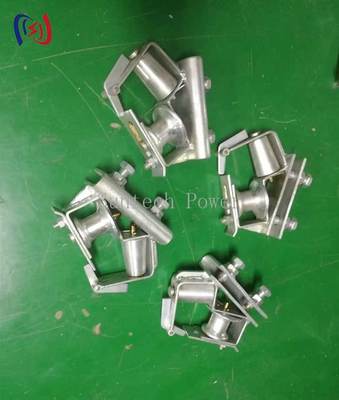 내구성이 뛰어난 도체 가선 블록, 굽힘 반경 R570 및 맞춤형 도르래 치수, 1년 수명