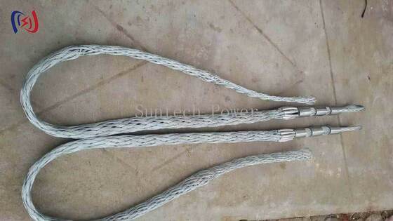 유연하고 고강도 선도자  Mesh Sock 관절, 위상 전력 라인을 위한 진동 저항