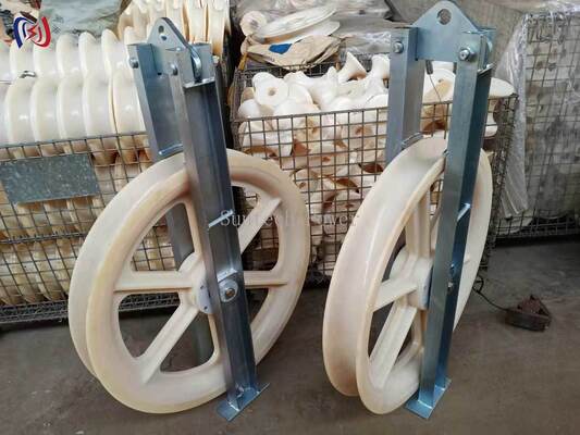 큰 지름의 송전 유도체의 고전압 당기를 위한 중량 660 시리즈 스턴딩 블록