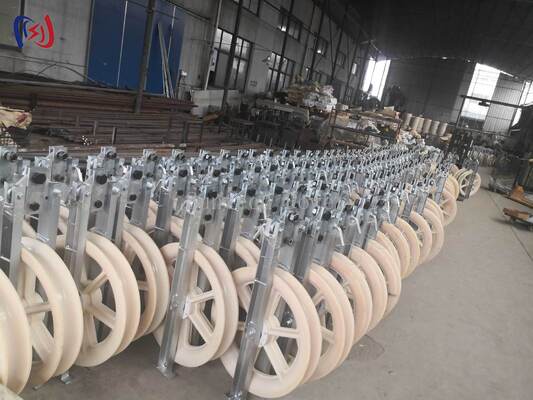 큰 지름의 송전 유도체의 고전압 당기를 위한 중량 660 시리즈 스턴딩 블록