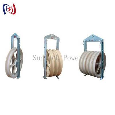 중량 822 시리즈 스트링 블록 MC 나일론 셰이브로 고 용량 전송 라인 선도자 설치