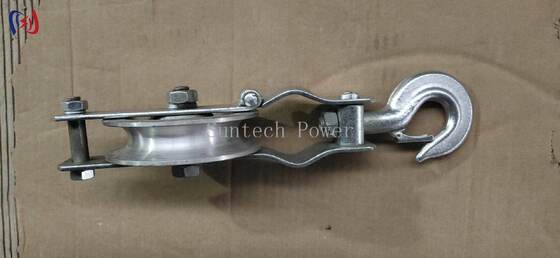 프로 싱글 셰이브 스트링 블록 5-20KN 등급 부하와 가벼운 오버헤드 커듀터 스트링을 위한 알루미늄 셰이브