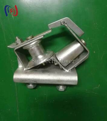 도시 전력 라인 건설에서 5KN 등급 부하로 90도 선도자 회전을 위한 스카이워드 코너 스트링 블록