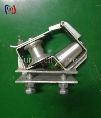 도시 전력 라인 건설에서 5KN 등급 부하로 90도 선도자 회전을 위한 스카이워드 코너 스트링 블록