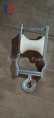 Professional Aerial Cable Stringing Block with 5KN Rated Load and 120x130 Sheave Size for Efficient Overhead Power Line Installation