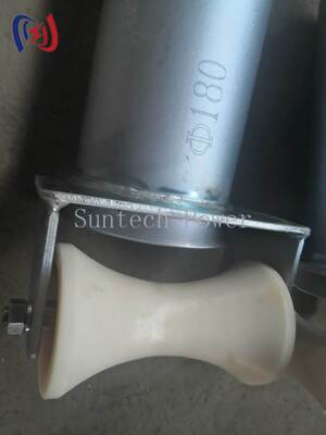 D 시리즈 케이블 입구 보호 롤러 80-200mm 튜브 지름