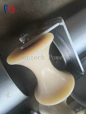 D 시리즈 케이블 입구 보호 롤러 80-200mm 튜브 지름