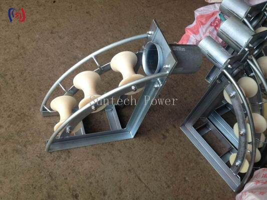 내구성있는 케이블 설치를 위한 전문 C 시리즈 케이블 입구 보호 롤러