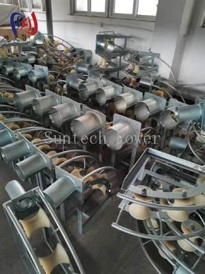 내구성있는 케이블 설치를 위한 전문 C 시리즈 케이블 입구 보호 롤러